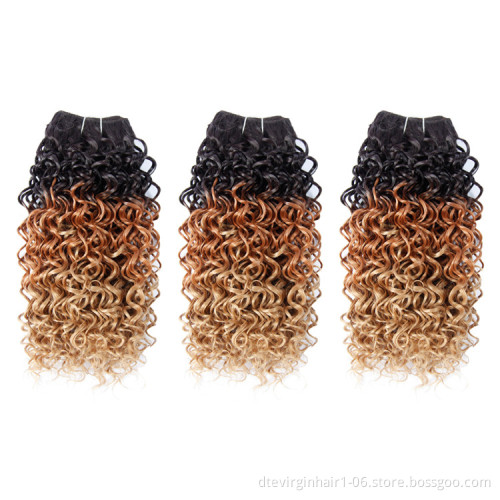 Hot selling Jerry Curl  Bulk Synthetic twist braiding pre twisted synthetic hair extension for crochet braids